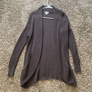Market & Spruce Mocha Knit Cardigan